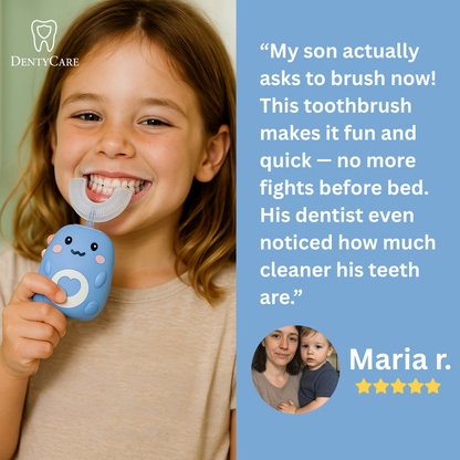 DentyCare Kids U-Shaped 360 Ultrasonic Toothbrush