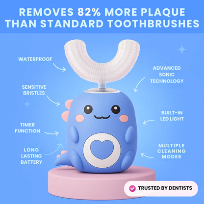 DentyCare Kids U-Shaped 360 Ultrasonic Toothbrush