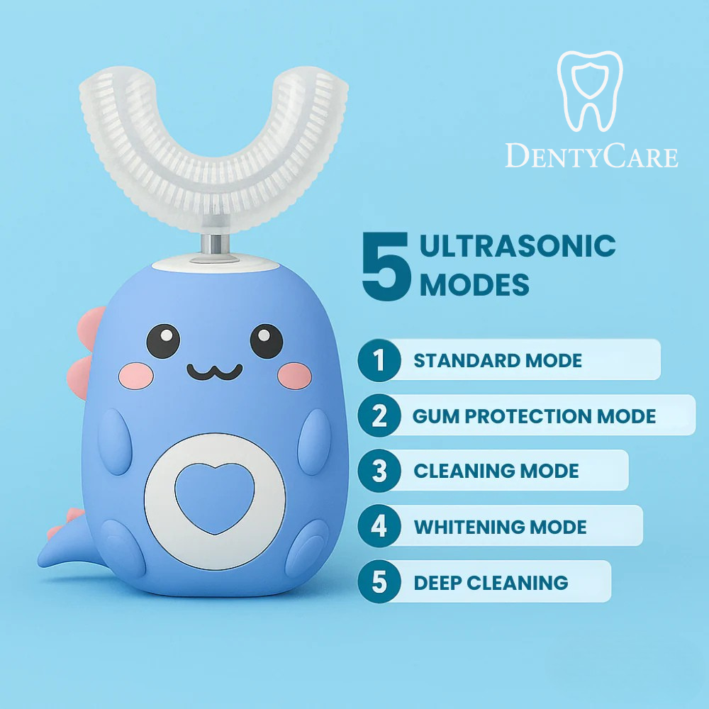 DentyCare Kids U-Shaped 360 Ultrasonic Toothbrush