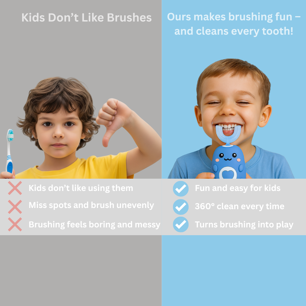 DentyCare Kids U-Shaped 360 Ultrasonic Toothbrush